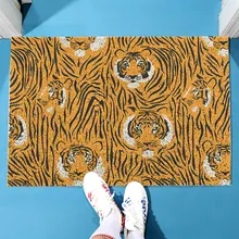 Tiger Door Mat Tiger Pattern Hallway Porch Carpet Non-slip Door Mat PVC Silk Loop Mat Entrance Carpet Protective Floor Door Mat
Tiger Door Mat Tiger Pattern Hallway Porch Carpet Non-slip Door Mat PVC Silk Loop Mat Entrance Carpet Protective Floor Door Mat