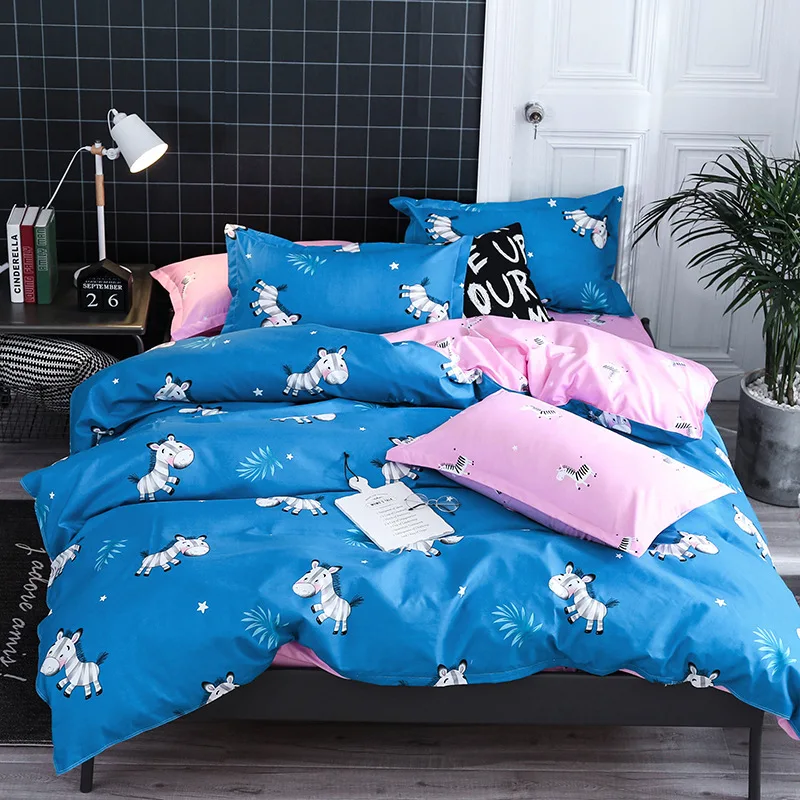 Cartoon Pattern Bedding Set Luxury Bed Sheet Quilt Cover Pillowcase Family Set Polyester Fabric Bed Linen Comfortable Breathable
Cartoon Pattern Bedding Set Luxury Bed Sheet Quilt Cover Pillowcase Family Set Polyester Fabric Bed Linen Comfortable Breathable