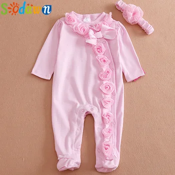 Sodawn NEW Baby Girl Clothes Bow/Flowers Romper Clothing Set Jumpsuit & Headband 2 PC Cute Infant Cirls Rompers Baby Clothes
Sodawn NEW Baby Girl Clothes Bow/Flowers Romper Clothing Set Jumpsuit & Headband 2 PC Cute Infant Cirls Rompers Baby Clothes