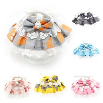 Cute Pet Dog Cats Puppy Lace Bowknot Floral Print Bandage Collar Bib Necklace Neck Strap Decoration
Cute Pet Dog Cats Puppy Lace Bowknot Floral Print Bandage Collar Bib Necklace Neck Strap Decoration