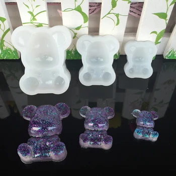 DIY Silicone Mold Panda Shape Resin Casting Cake Sugar Craft Jewelry Crafts 
DIY Silicone Mold Panda Shape Resin Casting Cake Sugar Craft Jewelry Crafts
