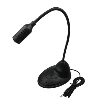 PC Laptop 3.5mm Plug Wired Studio Flexible Gooseneck Desktop Mini Voice Chat Speech Computer Microphone Karaoke Home Universal
PC Laptop 3.5mm Plug Wired Studio Flexible Gooseneck Desktop Mini Voice Chat Speech Computer Microphone Karaoke Home Universal