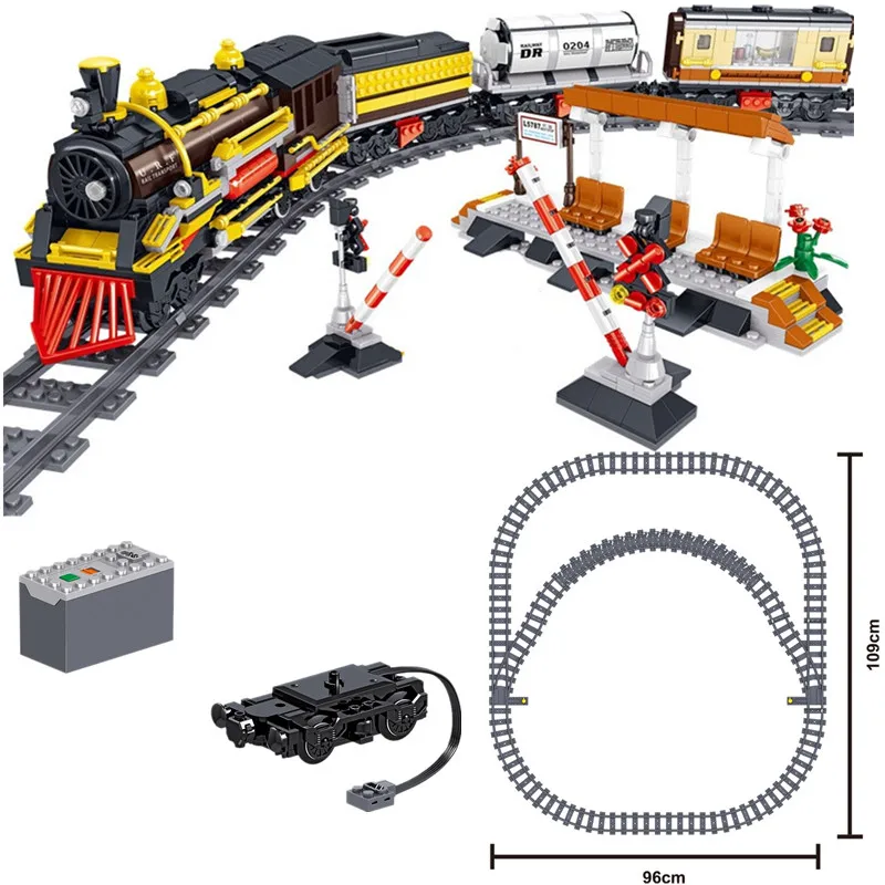2019 City Creator Technic Series Winter Christmas Village Train Station With 64 Tracks Building Blocks Bricks Kids Toys Juguetes
2019 City Creator Technic Series Winter Christmas Village Train Station With 64 Tracks Building Blocks Bricks Kids Toys Juguetes