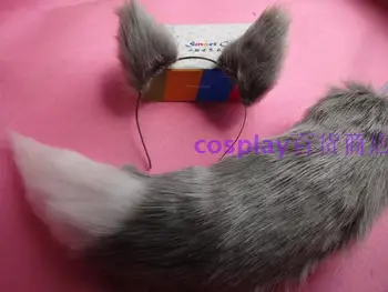 Universal Light Gray White Splice Plush Tail Beast Wolf Tail And Ears Animation Cosplay Stage Show Props
Universal Light Gray White Splice Plush Tail Beast Wolf Tail And Ears Animation Cosplay Stage Show Props