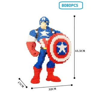 Big size Fun Anime Building Bricks Hero Connection Blocks Cartoon Auction Figures Block Toys for Children Xmas Boy Gift
Big size Fun Anime Building Bricks Hero Connection Blocks Cartoon Auction Figures Block Toys for Children Xmas Boy Gift