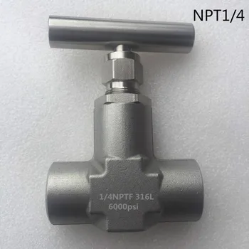 High Pressure Adjustable Needle Valve Manual Needle Valve Female Single Pass Flow Control NPT 1/4 3/8 1/2 3/4
High Pressure Adjustable Needle Valve Manual Needle Valve Female Single Pass Flow Control NPT 1/4 3/8 1/2 3/4