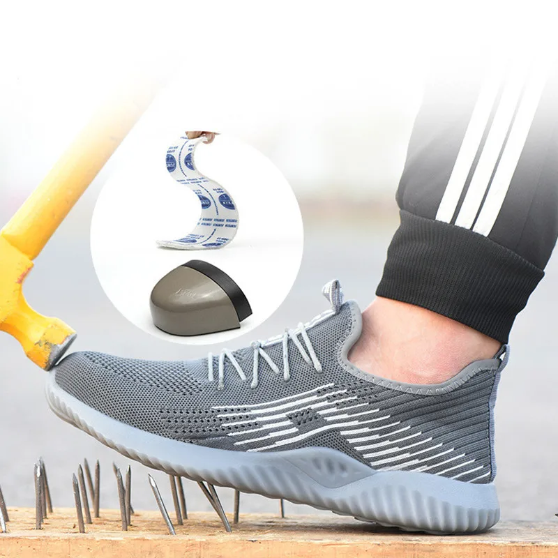 Рабочие кроссовки 2023, защитная обувь, мужские проколостойкие защитные ботинки со стальным носком, неразрушаемая обувь, рабочие мужские ботинки
Рабочие кроссовки 2023, защитная обувь, мужские проколостойкие защитные ботинки со стальным носком, неразрушаемая обувь, рабочие мужские ботинки