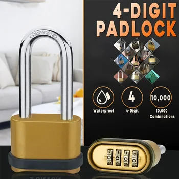 4 Digit Combination Padlock 4 Digit Locks Ombination Padlock Security Home Kit
4 Digit Combination Padlock 4 Digit Locks Ombination Padlock Security Home Kit