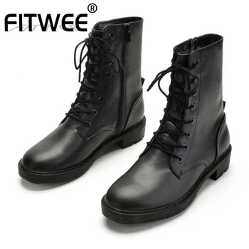 FITWEE Sexy Women Motorcycle Boots High Quality Zipper Brand Black Ankle Boots Casual Winter Shoes Women Footwear Size 35-40
FITWEE Sexy Women Motorcycle Boots High Quality Zipper Brand Black Ankle Boots Casual Winter Shoes Women Footwear Size 35-40