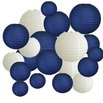 20Pcs 6 Inch-12 Inch Paper Lanterns Assort with Size Navy Blue Beige Chinese Paper Lantern Lampion for Wedding Christmas Event P
20Pcs 6 Inch-12 Inch Paper Lanterns Assort with Size Navy Blue Beige Chinese Paper Lantern Lampion for Wedding Christmas Event P
