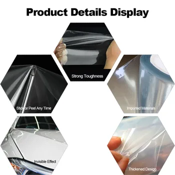 Hot Clear Paint Protection Film Auto Car protector invisible Film Anti-Scratches Protection Film 50cmx200cm (19.7"x78.7") Stick
Hot Clear Paint Protection Film Auto Car protector invisible Film Anti-Scratches Protection Film 50cmx200cm (19.7"x78.7") Stick