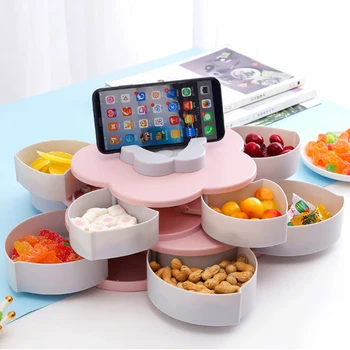 Christmas Snack Plate 2 Layers Plastic Plates Serving Platter Storage Box Dried Fruit Nut Food Container Rotatable Snack Tray
Christmas Snack Plate 2 Layers Plastic Plates Serving Platter Storage Box Dried Fruit Nut Food Container Rotatable Snack Tray
