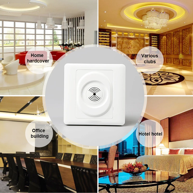 Portable Smart Home Wall Mount Voice Control Switch Light Sensor Auto Switch Controlled By Light and Sound For Smart Home Life
Portable Smart Home Wall Mount Voice Control Switch Light Sensor Auto Switch Controlled By Light and Sound For Smart Home Life