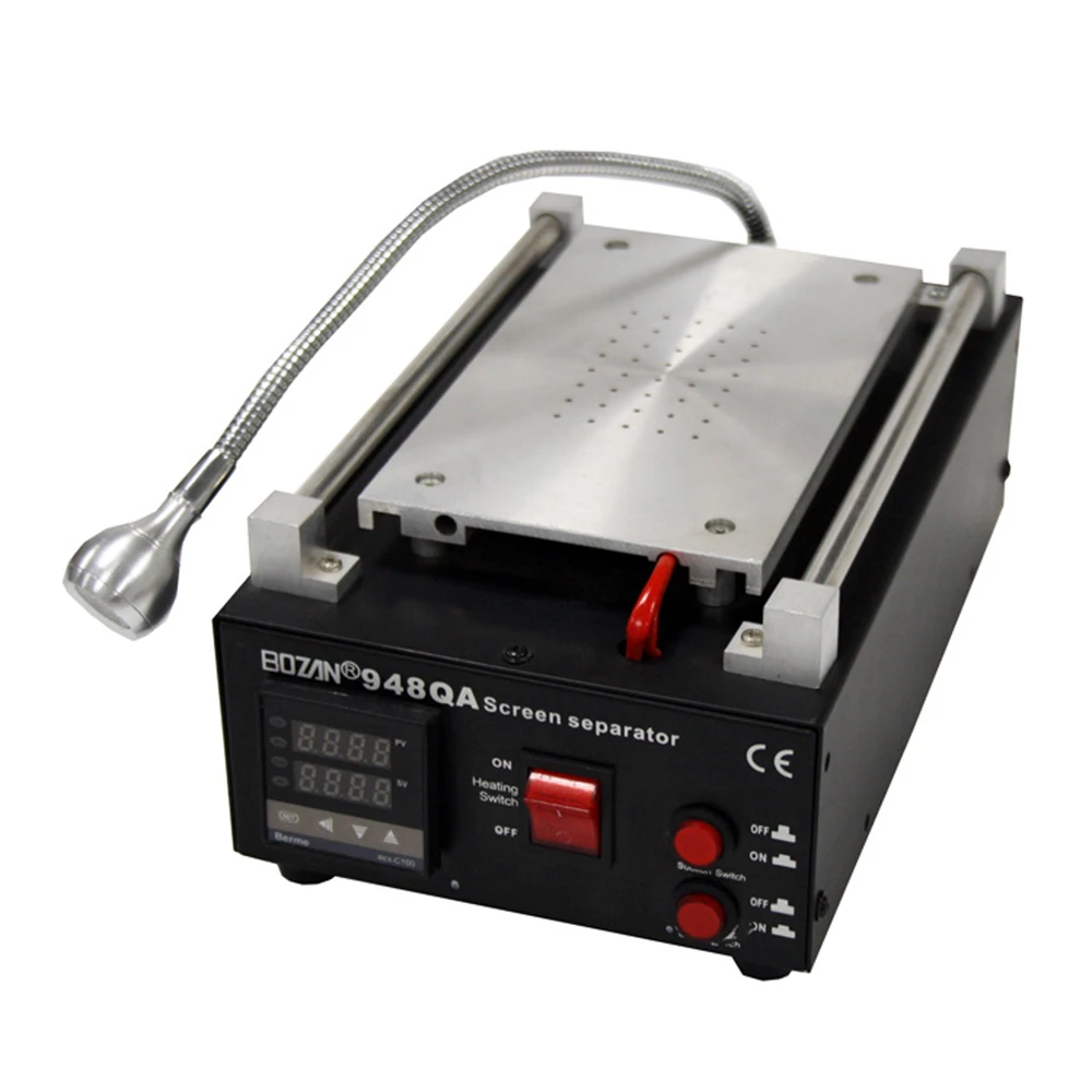 BOZAN 948QA Vacuum LIQUID crystal separator screen with light separator cell phone touch screen repair machine 550W AC220V
BOZAN 948QA Vacuum LIQUID crystal separator screen with light separator cell phone touch screen repair machine 550W AC220V