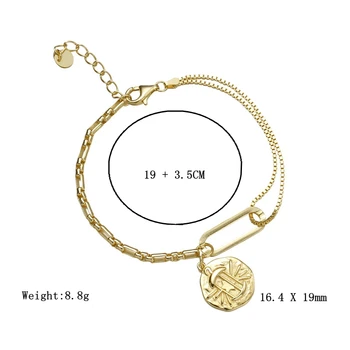 CH-252 Sterling Silver Originality Lantern Bracelets for Women Double Layer Asymmetry Chain Bracelets Party Jewelry Charm
CH-252 Sterling Silver Originality Lantern Bracelets for Women Double Layer Asymmetry Chain Bracelets Party Jewelry Charm