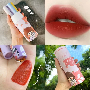 Lip Glaze Set Matte Waterproof Sweatproof Moisturizing Non-stick Cup Domestic Makeup Rich In Color Texture Smooth Lip Balm TSLM2
Lip Glaze Set Matte Waterproof Sweatproof Moisturizing Non-stick Cup Domestic Makeup Rich In Color Texture Smooth Lip Balm TSLM2