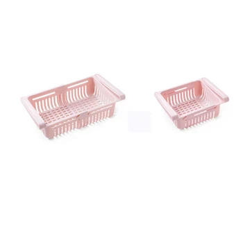 Adjustable Stretchable Refrigerator Organizer Drawer Basket Refrigerator Pull-out Drawers Fresh Spacer Layer Storage Rack
Adjustable Stretchable Refrigerator Organizer Drawer Basket Refrigerator Pull-out Drawers Fresh Spacer Layer Storage Rack