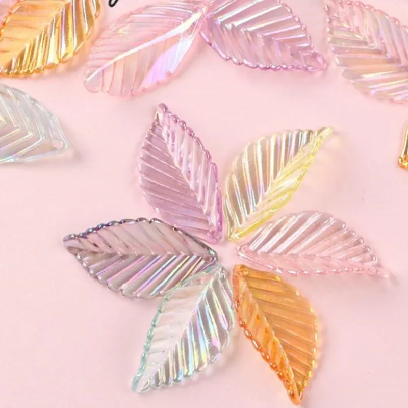 Fashion Colorful Acrylic Leaf Shape Loose Beads Jewelry accessory for DIY Headdress/earring Fingings 18x31mm 35pcs
Fashion Colorful Acrylic Leaf Shape Loose Beads Jewelry accessory for DIY Headdress/earring Fingings 18x31mm 35pcs
