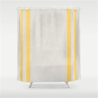 french-linen-yellow-shower-curtains