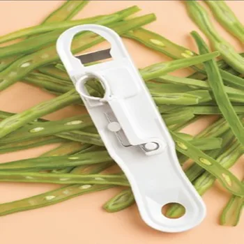 New Creative Green Bean Slicer Long Bean Cutter Kitchen Fruit Vegetable Tools Cut Vegetable Stringer Peeler Remover
New Creative Green Bean Slicer Long Bean Cutter Kitchen Fruit Vegetable Tools Cut Vegetable Stringer Peeler Remover