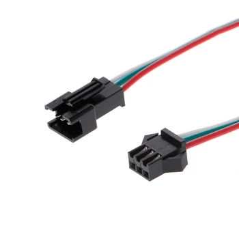 10 Pairs 3 Pin JST SM Male Female Plug Connector Cable For WS2812B WS2812 WS2811 LED Strip Lamp
10 Pairs 3 Pin JST SM Male Female Plug Connector Cable For WS2812B WS2812 WS2811 LED Strip Lamp