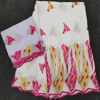 swiss voile lace in switzerland nigerian lace fabrics swiss dry cotton lace 2+5yards embroidered african lace fabric HL-A33 
swiss voile lace in switzerland nigerian lace fabrics swiss dry cotton lace 2+5yards embroidered african lace fabric HL-A33