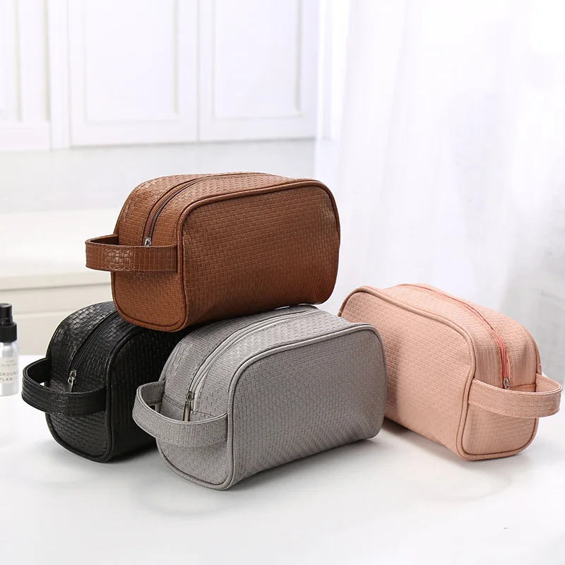 Waterproof Toiletry PU Cosmetic Bag Leather Travel Outdoor Bag Organizer Women Makeup Bag Neceser Make Up Case Solid Color Hot
Waterproof Toiletry PU Cosmetic Bag Leather Travel Outdoor Bag Organizer Women Makeup Bag Neceser Make Up Case Solid Color Hot