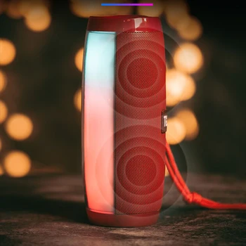 Waterproof Wireless LED Light Bluetooth Speaker Portable Column Outdoor Speaker Subwoofer with Mic FM Radio TF USB Music Player
Waterproof Wireless LED Light Bluetooth Speaker Portable Column Outdoor Speaker Subwoofer with Mic FM Radio TF USB Music Player