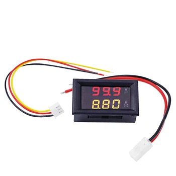 Digital Voltmeter Ammeter Current Meter Dual Display 100V 10A DC Gauge Amperemeter Red+Yellow LED Tester Voltage Monitor
Digital Voltmeter Ammeter Current Meter Dual Display 100V 10A DC Gauge Amperemeter Red+Yellow LED Tester Voltage Monitor