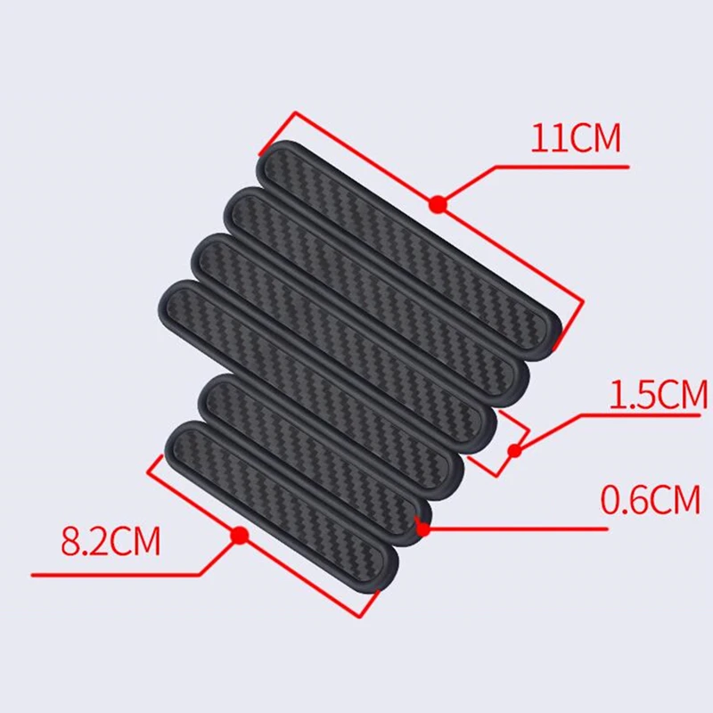 4Pcs Door Anti-collision Strips Stickers Rearview Mirror Reflective Stickers Anti-scratch Scraps Rubber Bumps Stickers For Car
4Pcs Door Anti-collision Strips Stickers Rearview Mirror Reflective Stickers Anti-scratch Scraps Rubber Bumps Stickers For Car