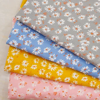 150cm * 100cm2020 Autumn New Cotton Floral Daisy Printed Twill Washed Cotton Children 's Clothing Women 's Fabric
150cm * 100cm2020 Autumn New Cotton Floral Daisy Printed Twill Washed Cotton Children 's Clothing Women 's Fabric