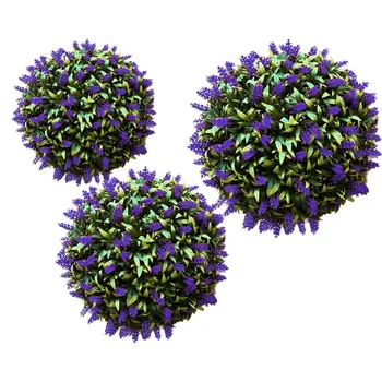 3PCS Artificial Lavender Flower Hanging Basket Plant Purple Topiary Ball Garden Decor 20cm/25cm/30cm
3PCS Artificial Lavender Flower Hanging Basket Plant Purple Topiary Ball Garden Decor 20cm/25cm/30cm