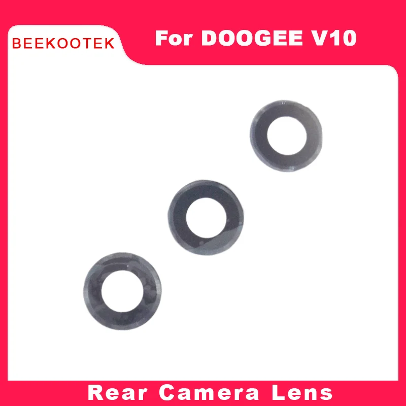 

New Original DOOGEE V10 Rear Back Camera Lens Glass Lens Cover Repair Replacement Accessories Parts For Doogee V10 Smart Phone