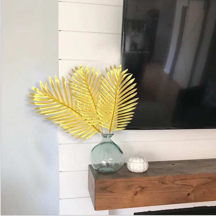 EMWS Artificial Monstera Plants Plastic Long Gold Eucalyptus Leaves Home Garden Decor Mini Tree
EMWS Artificial Monstera Plants Plastic Long Gold Eucalyptus Leaves Home Garden Decor Mini Tree