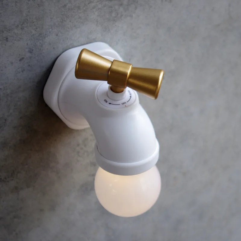 Novel and Unique Faucet Night Light Creative Intelligent USB Charging Sensor Light LED Cabinet Bedside Voice Control Light
Novel and Unique Faucet Night Light Creative Intelligent USB Charging Sensor Light LED Cabinet Bedside Voice Control Light