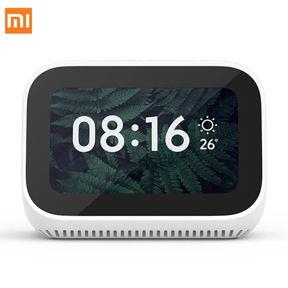 2020 New Xiaomi AI Touch Screen Bluetooth 5.0 Speaker Digital Display Alarm Clock WiFi Smart Connection Speaker Mi speakerN
2020 New Xiaomi AI Touch Screen Bluetooth 5.0 Speaker Digital Display Alarm Clock WiFi Smart Connection Speaker Mi speakerN