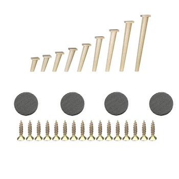 4PCS Wooden Furniture Legs Finished Replacement Sofa Table Buffet Bedside Cabinet Cupboards Feet
4PCS Wooden Furniture Legs Finished Replacement Sofa Table Buffet Bedside Cabinet Cupboards Feet