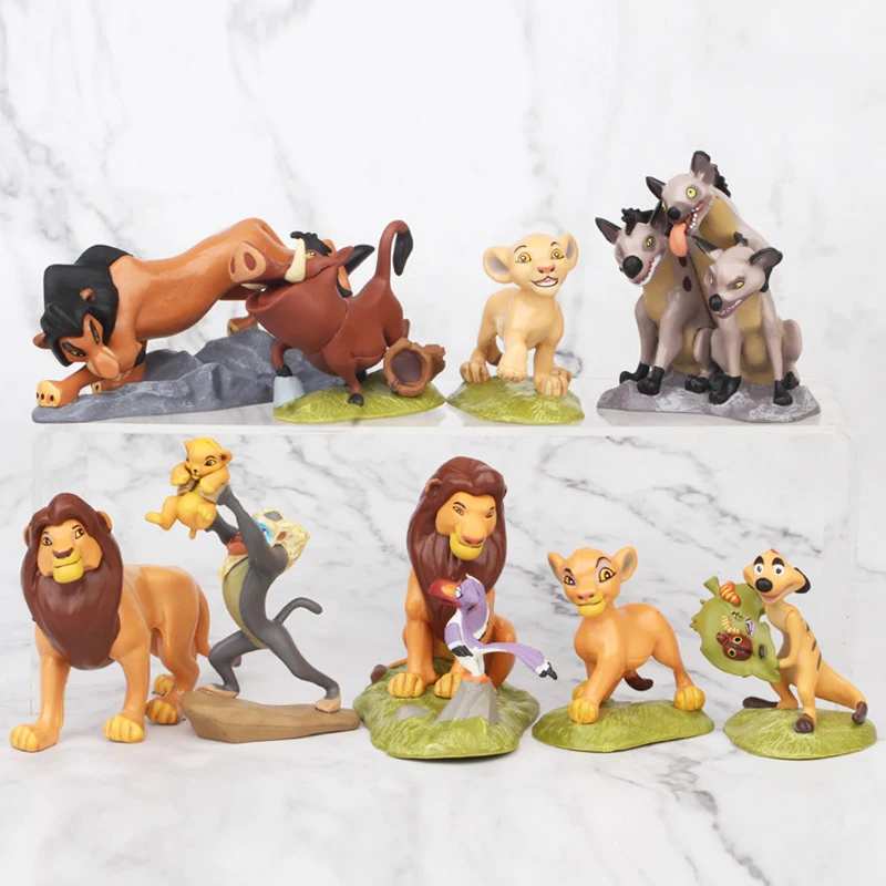 9pcs/set Anime the Lion King Simba Knife Ding Man Peng Peng PVC Action Figure Collectible Model Toys for Children Birthday Gifts
9pcs/set Anime the Lion King Simba Knife Ding Man Peng Peng PVC Action Figure Collectible Model Toys for Children Birthday Gifts