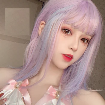 HOUYAN Lolita Short Straight Synthetic False Hair Wig for Women Cute Fishon Cosplay Hair Wig Fake Hair
HOUYAN Lolita Short Straight Synthetic False Hair Wig for Women Cute Fishon Cosplay Hair Wig Fake Hair