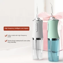 Dental Irrigator Oral Irrigator Teeth Whitening Teeth Cleaner 4 Nozzles Water Flosser 220ML Water Tank Flossing Cordless USB
Dental Irrigator Oral Irrigator Teeth Whitening Teeth Cleaner 4 Nozzles Water Flosser 220ML Water Tank Flossing Cordless USB