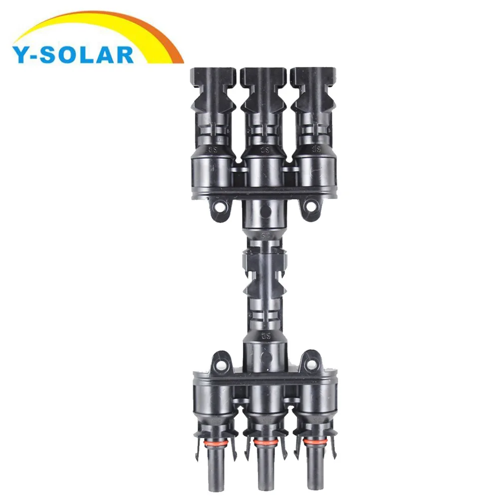 Solar Photovoltaic Power Generation System MC4 Adapter 1 Turn 3 T-Shape 3 Branch 3 PCs Solar Board Parallel
Solar Photovoltaic Power Generation System MC4 Adapter 1 Turn 3 T-Shape 3 Branch 3 PCs Solar Board Parallel