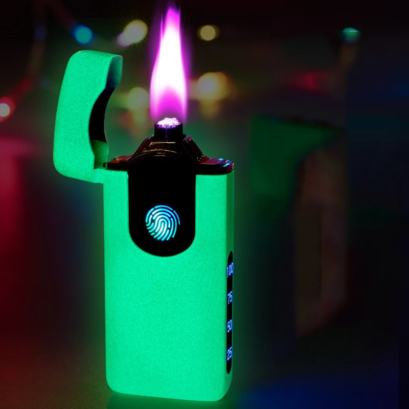 New Windproof Arc Usb Lighter Gas Lighter Metal Torch Turbo Lighters Plasma Lighter Creative Luminous Lighters Gadgets for Men
New Windproof Arc Usb Lighter Gas Lighter Metal Torch Turbo Lighters Plasma Lighter Creative Luminous Lighters Gadgets for Men