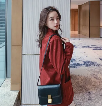 2020Spring And Autumn New Youth Popular Solid Color Snowflake Light Pearl Fabric Ladies Suit Fashion Casual Jacket Coat Red/Blue
2020Spring And Autumn New Youth Popular Solid Color Snowflake Light Pearl Fabric Ladies Suit Fashion Casual Jacket Coat Red/Blue