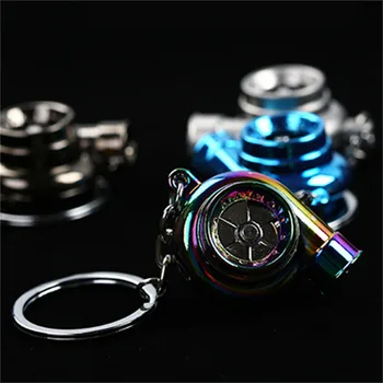 1X Creative LED Keychain Turbine Style Electric Spinning Valve Sound Car Part Turbo Keyfog Key Pendant Key Rings Car Accessories 
1X Creative LED Keychain Turbine Style Electric Spinning Valve Sound Car Part Turbo Keyfog Key Pendant Key Rings Car Accessories