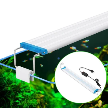 18-58cm LED Light Aquarium Super Slim Extensible Waterproof Bright Clip on Lighting Fish Tank Plant Light Aquarium Decora Lamps+
18-58cm LED Light Aquarium Super Slim Extensible Waterproof Bright Clip on Lighting Fish Tank Plant Light Aquarium Decora Lamps+