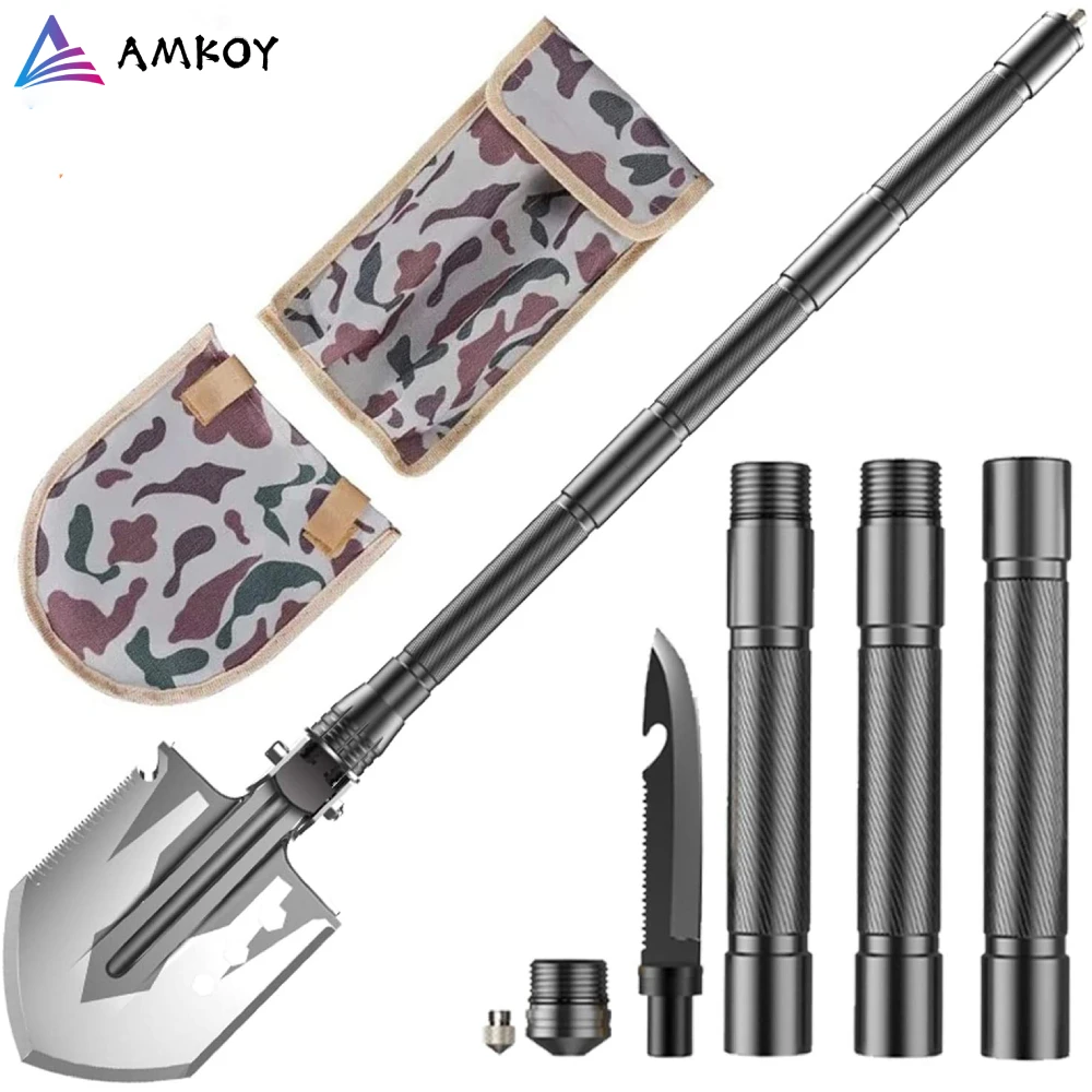 Portable 76cm Length Multi Use Shovel High-carbon Steel Camping Traveling Shovel Garden Tools Scoop Spade & Shovel Camping Scoop
Portable 76cm Length Multi Use Shovel High-carbon Steel Camping Traveling Shovel Garden Tools Scoop Spade & Shovel Camping Scoop