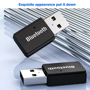 USB Bluetooth 5.0 Audio Transmitter Wireless Music Adapter for PC Computer Audio Jack Adapter Audio Frequency Plug
USB Bluetooth 5.0 Audio Transmitter Wireless Music Adapter for PC Computer Audio Jack Adapter Audio Frequency Plug