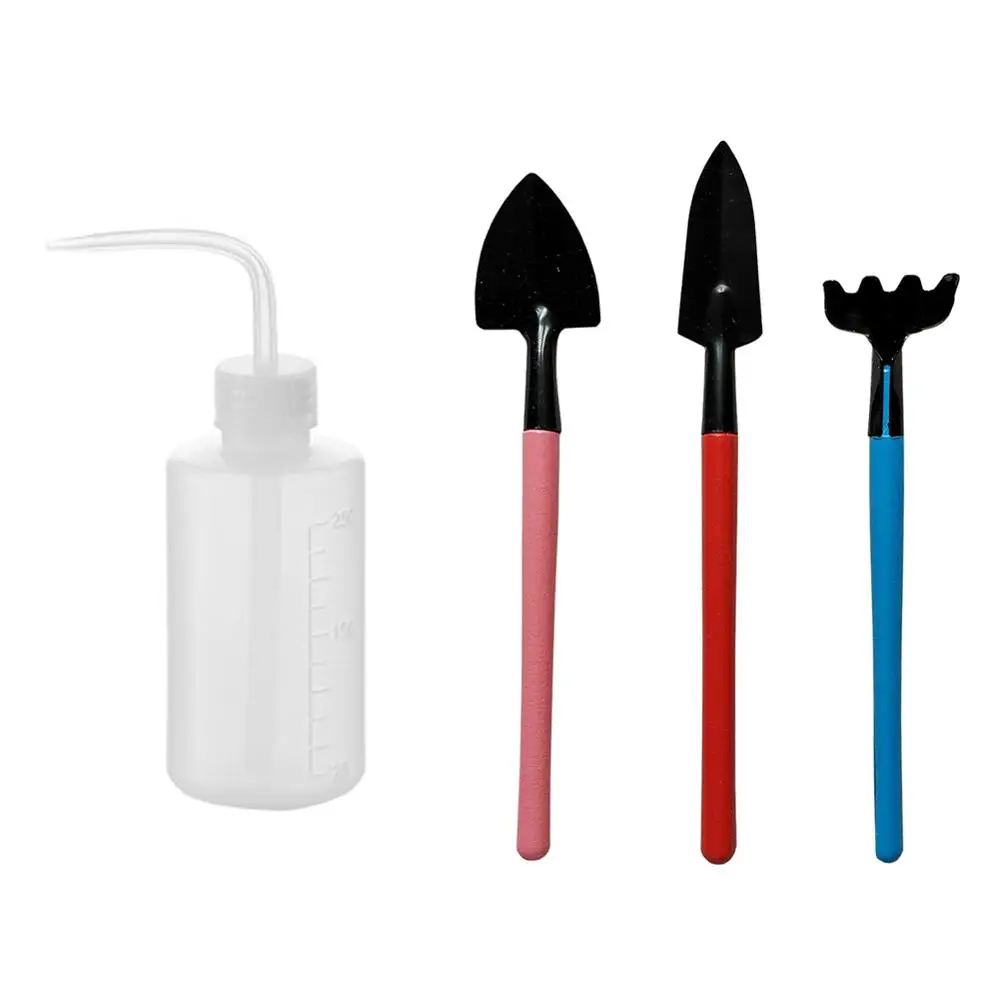 

1 set of 250ml / 500ml succulent plants watering kettle shovel rake mini gardening tools household items