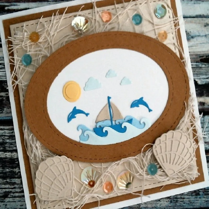 Naifumodo Ocean Boat Metal Cutting Dies for Card Making Scrapbooking Dies Embossing Stencil Craft Frame Couple Dies 2019
Naifumodo Ocean Boat Metal Cutting Dies for Card Making Scrapbooking Dies Embossing Stencil Craft Frame Couple Dies 2019