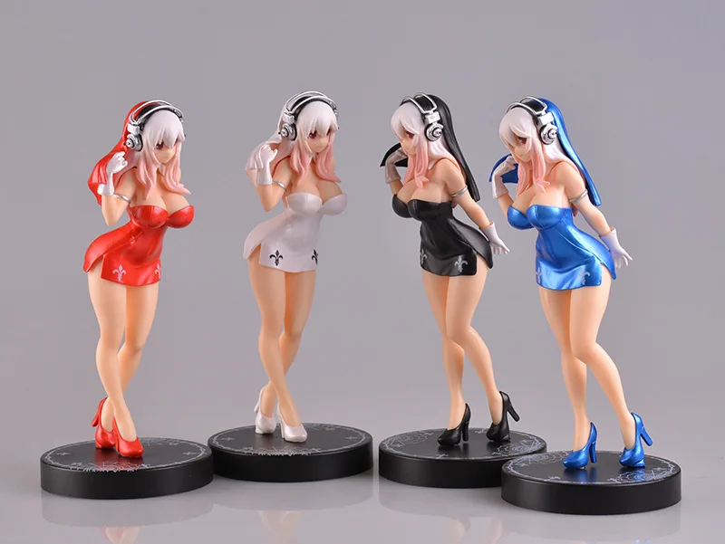 18 см Супер SONICO монашка токонацу SUPERSONICO сексуальная фигурка девушки и anese Аниме ПВХ